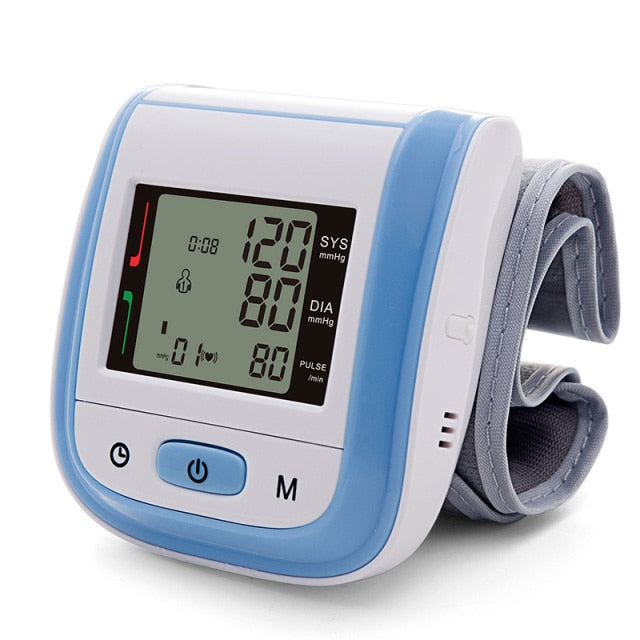 Yongrow Tonometer Automatic Wrist Digital Blood Pressure Monitor  lcd Sphgmomanometer - KiwisLove