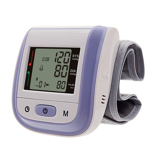 Yongrow Tonometer Automatic Wrist Digital Blood Pressure Monitor  lcd Sphgmomanometer - KiwisLove