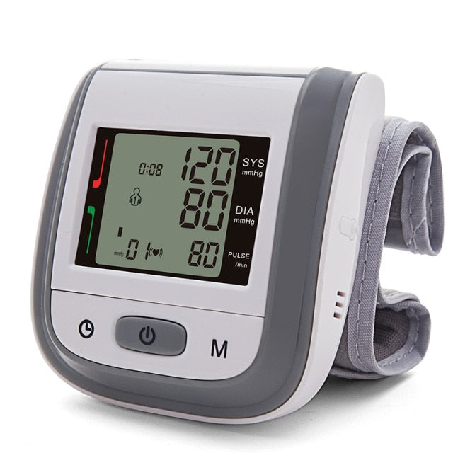 Yongrow Tonometer Automatic Wrist Digital Blood Pressure Monitor  lcd Sphgmomanometer - KiwisLove