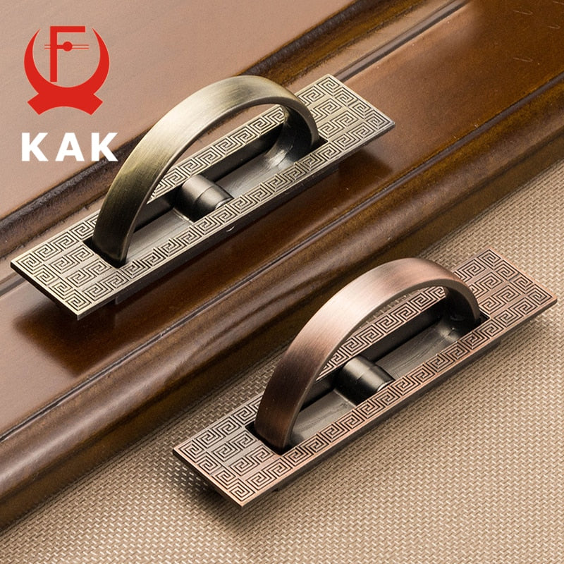 Vintage Hidden Door Handles Recessed Flush Pull Cover - KiwisLove