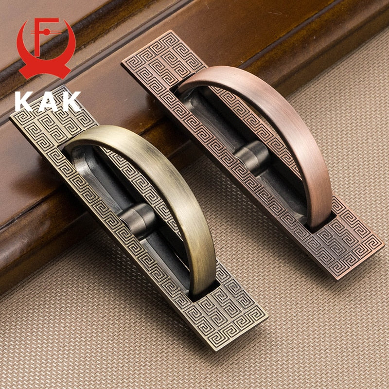 Vintage Hidden Door Handles Recessed Flush Pull Cover - KiwisLove