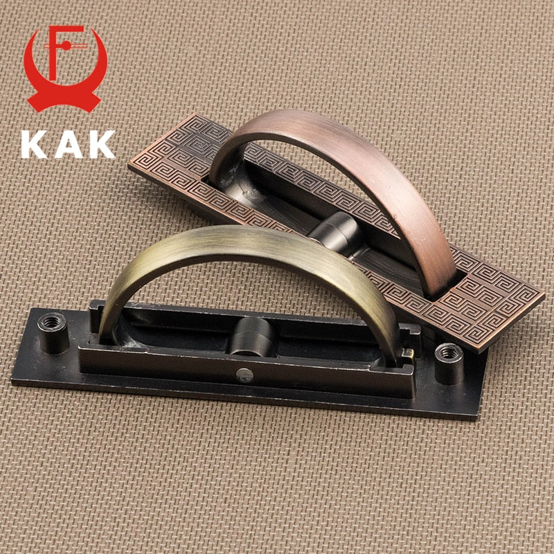 Vintage Hidden Door Handles Recessed Flush Pull Cover - KiwisLove