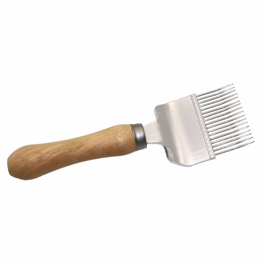 Wooden Handle Needle Type Honey Knife 17Pin European Cut Cork Bee Tool - KiwisLove