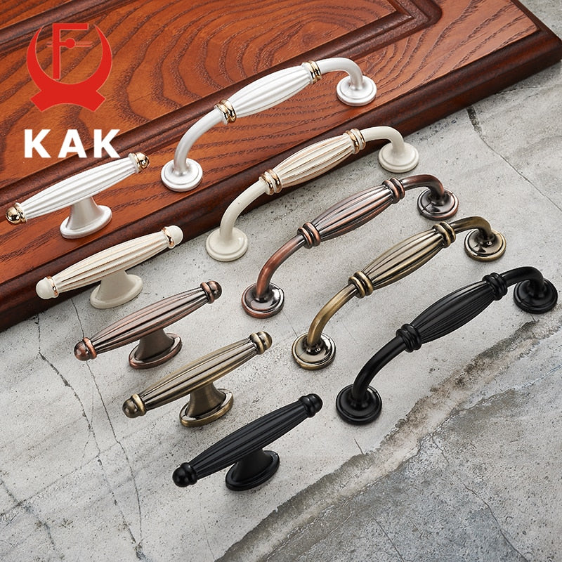 European Style Solid Zinc Alloy Cabinet Handles - KiwisLove