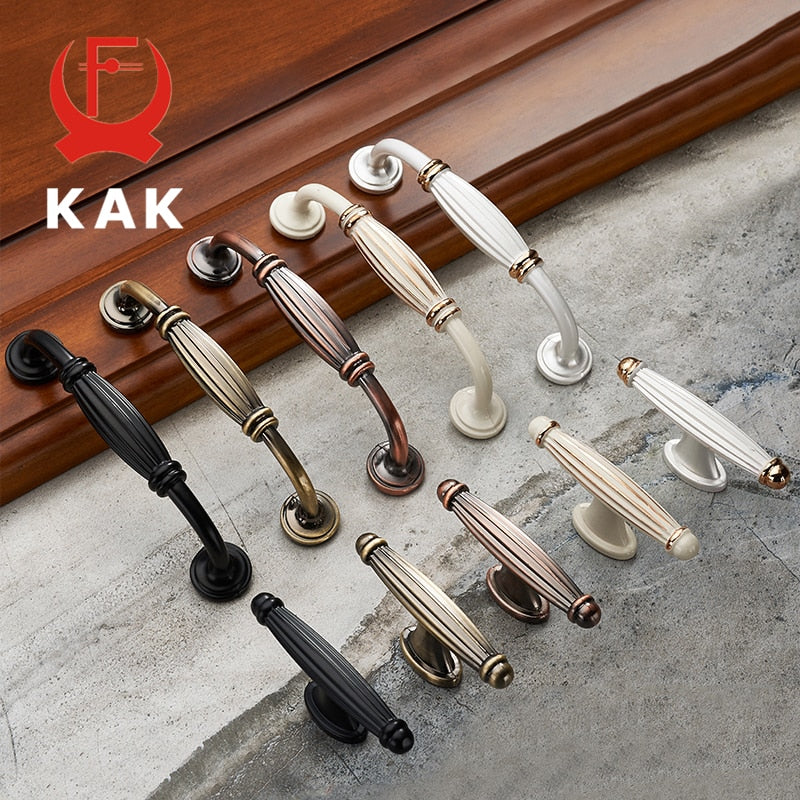 European Style Solid Zinc Alloy Cabinet Handles - KiwisLove