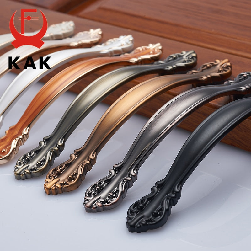European Zinc Alloy Cabinet Handles Wadrobe Door Pulls - KiwisLove
