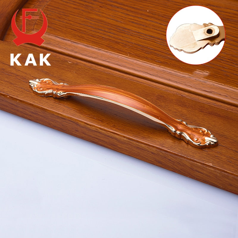 European Zinc Alloy Cabinet Handles Wadrobe Door Pulls - KiwisLove