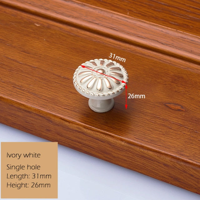European Zinc Alloy Cabinet Handles Wadrobe Door Pulls - KiwisLove
