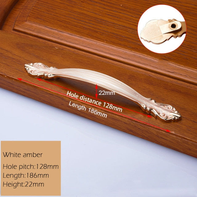 European Zinc Alloy Cabinet Handles Wadrobe Door Pulls - KiwisLove