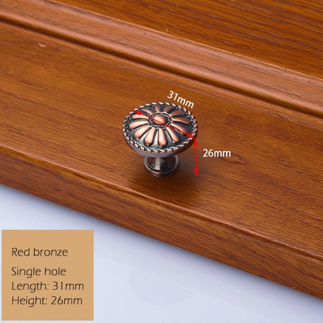 European Zinc Alloy Cabinet Handles Wadrobe Door Pulls - KiwisLove