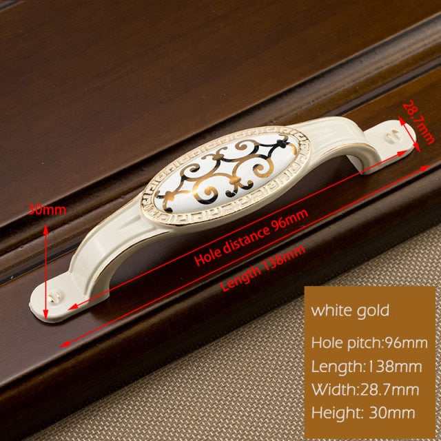 Antique Vintage Wardrobe Door Knobs Zinc Alloy - KiwisLove