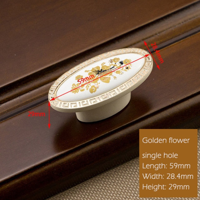 Antique Vintage Wardrobe Door Knobs Zinc Alloy - KiwisLove