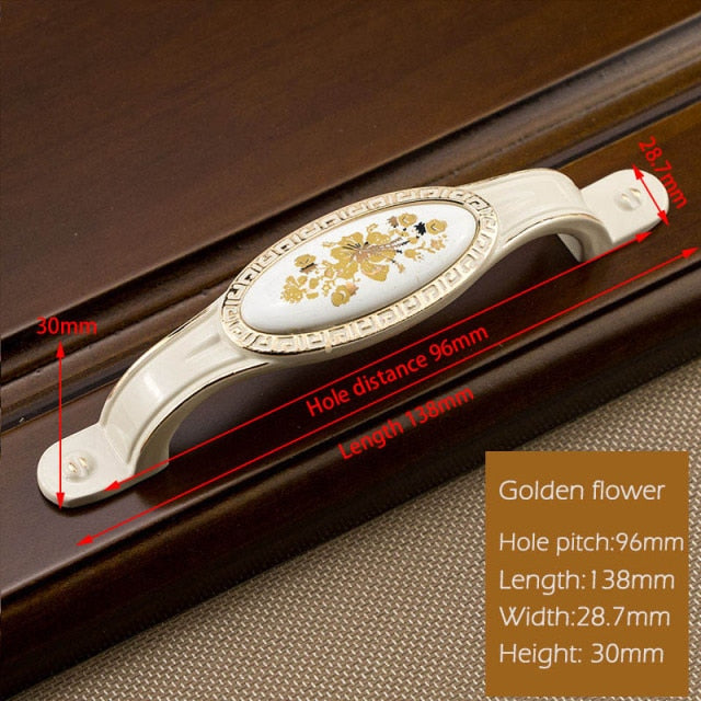 Antique Vintage Wardrobe Door Knobs Zinc Alloy - KiwisLove