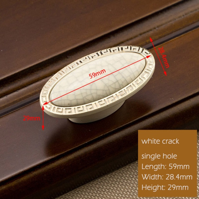 Antique Vintage Wardrobe Door Knobs Zinc Alloy - KiwisLove