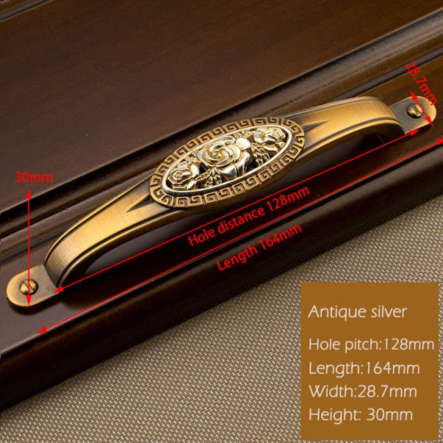 Antique Vintage Wardrobe Door Knobs Zinc Alloy - KiwisLove