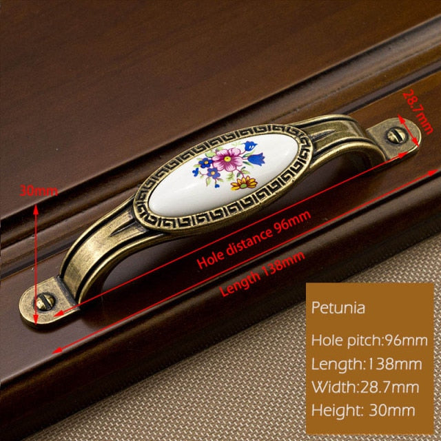 Antique Vintage Wardrobe Door Knobs Zinc Alloy - KiwisLove