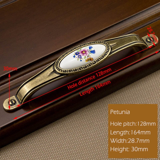 Antique Vintage Wardrobe Door Knobs Zinc Alloy - KiwisLove