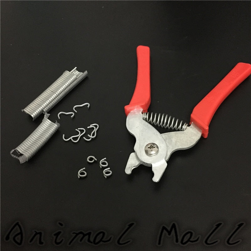 cages pliers Chicken Quail Cage clamp installation Scattered M nail pliers - KiwisLove