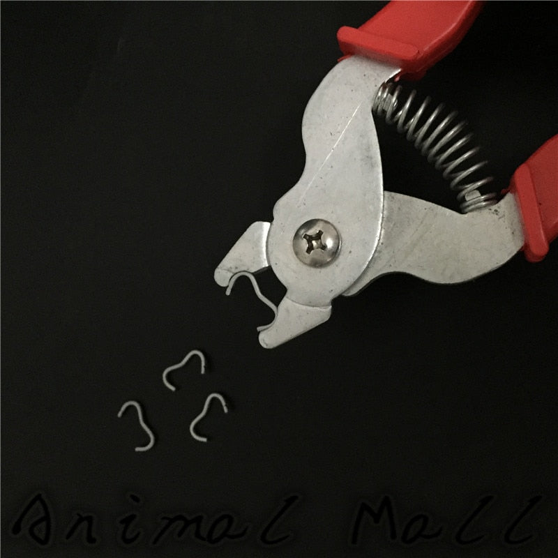 cages pliers Chicken Quail Cage clamp installation Scattered M nail pliers - KiwisLove