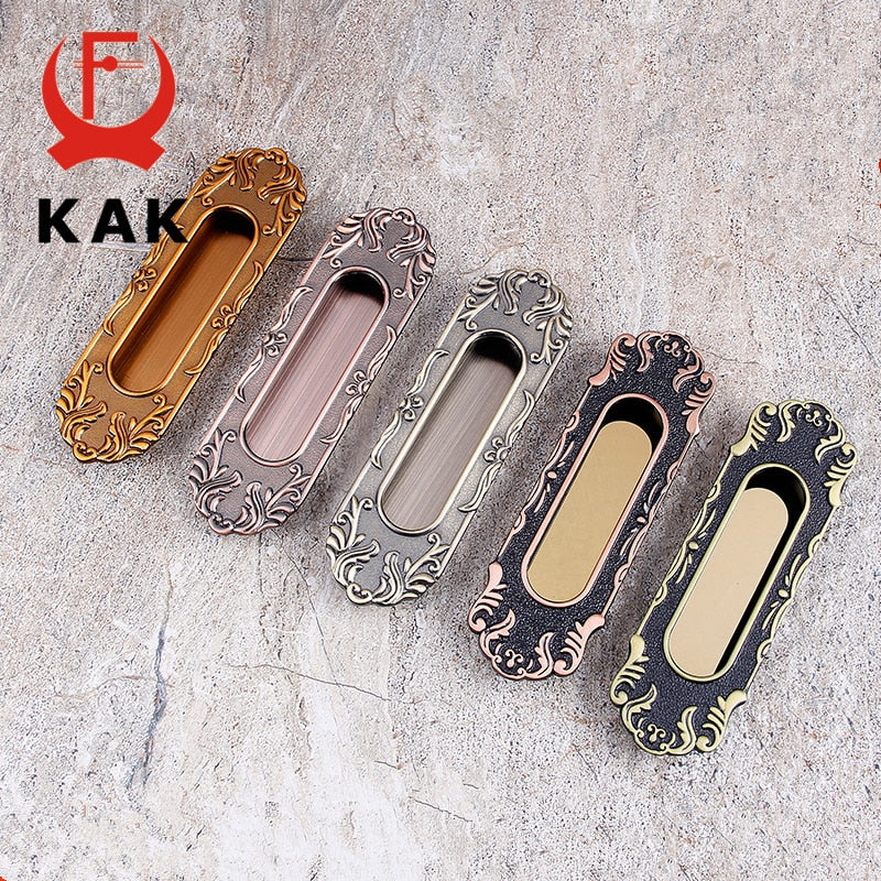 Vintage Tatami Hidden Door Handles Zinc Alloy - KiwisLove