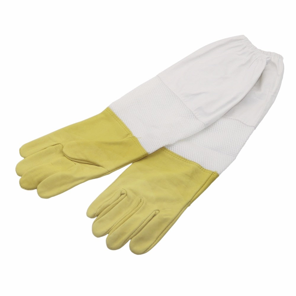 Thick Anti-sheepskin Bee Gloves Mesh Openwork Breathable Bee-proof - KiwisLove
