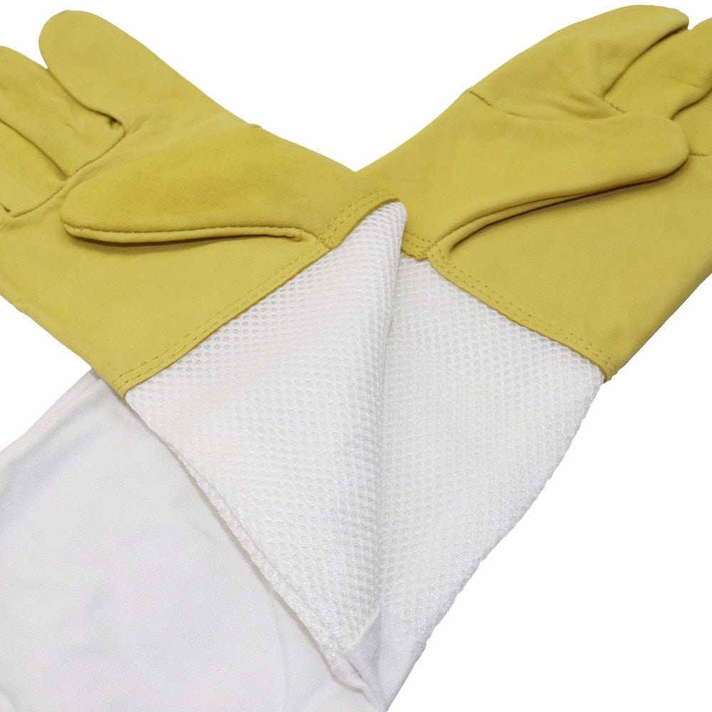 Thick Anti-sheepskin Bee Gloves Mesh Openwork Breathable Bee-proof - KiwisLove