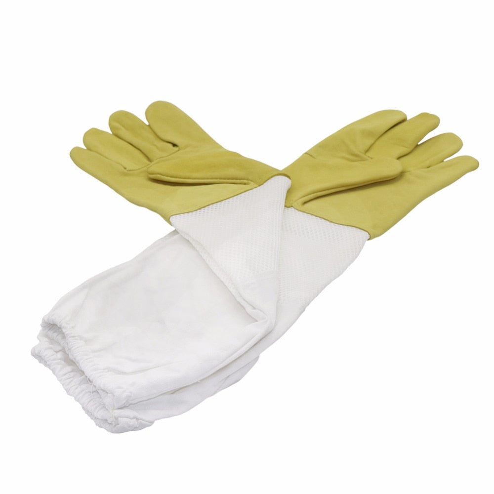 Thick Anti-sheepskin Bee Gloves Mesh Openwork Breathable Bee-proof - KiwisLove
