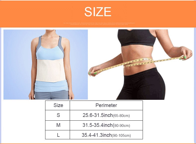 OPER Waist Belt Lumbar Support Rib Cage Protect Back Brace Slim Fit Belt - KiwisLove