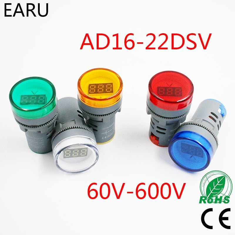 Digital Display Ampermeter Ammeter Voltmeter Voltage Current Meter Gauge - KiwisLove