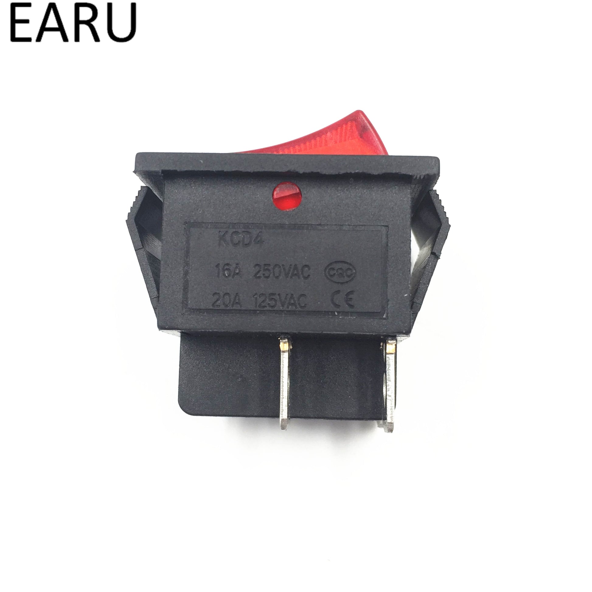 Latching Rocker Switch Power Switch I/O 4 Pins - KiwisLove