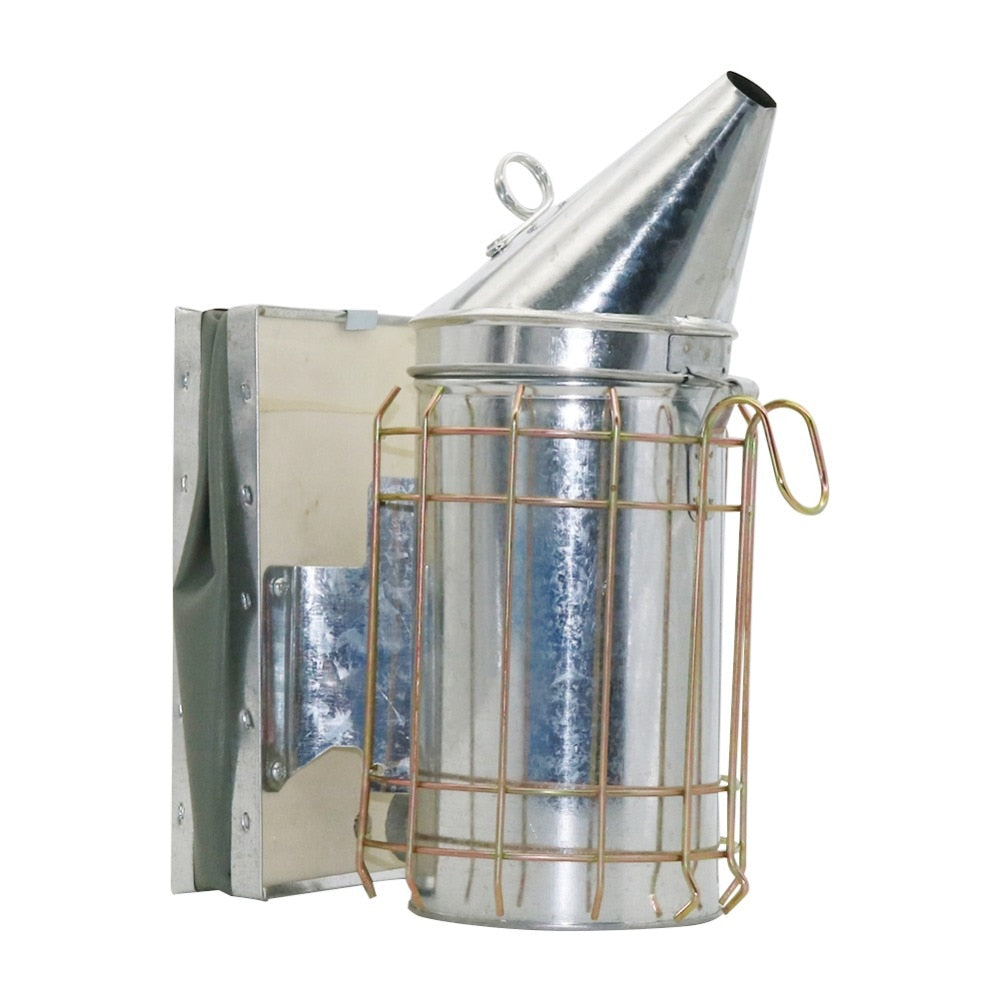 BeeKeeping Smoker Bee Hive Smoker Small Galvanized Heat Shield Board - KiwisLove