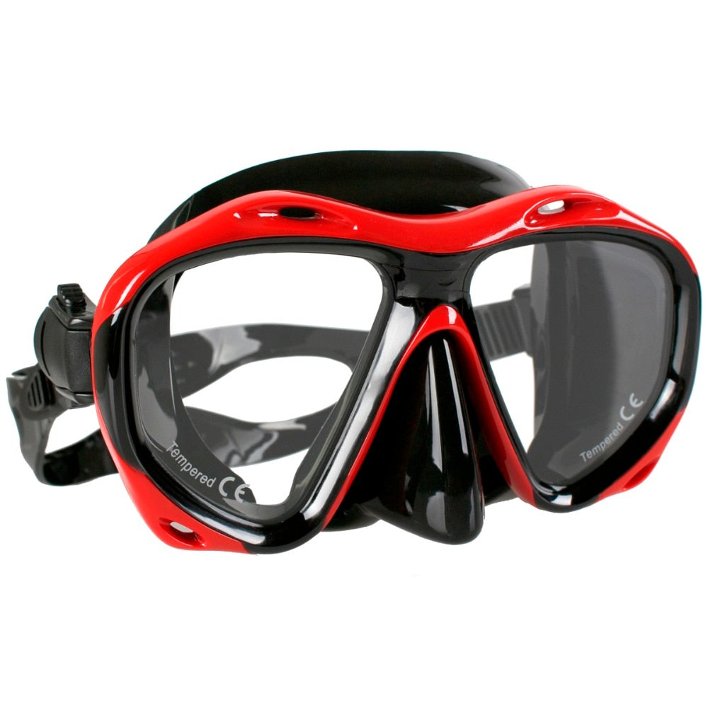 Copozz Professional Skuba Diving Mask Goggles Watersports Snorkel - KiwisLove
