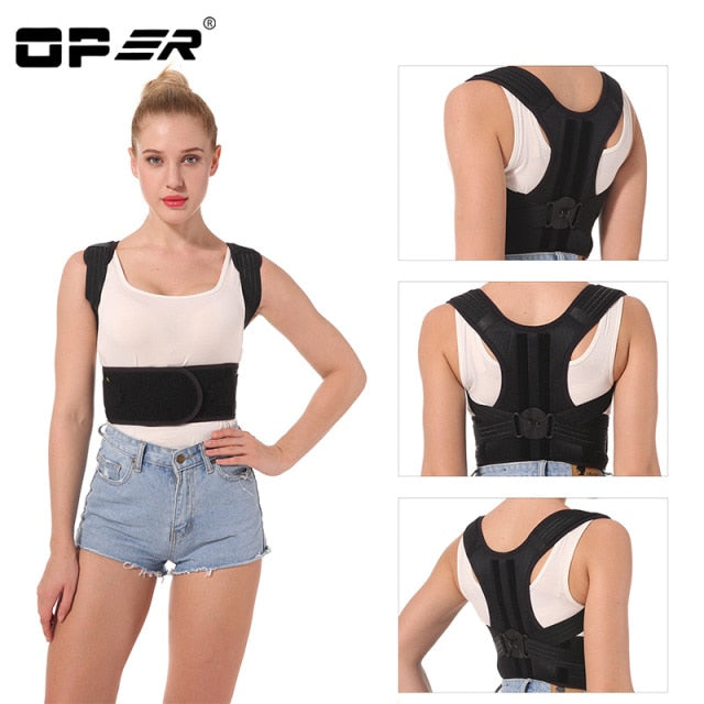 OPER Back Brace Adult Hunchback Correction Belt Posture Aligner - KiwisLove