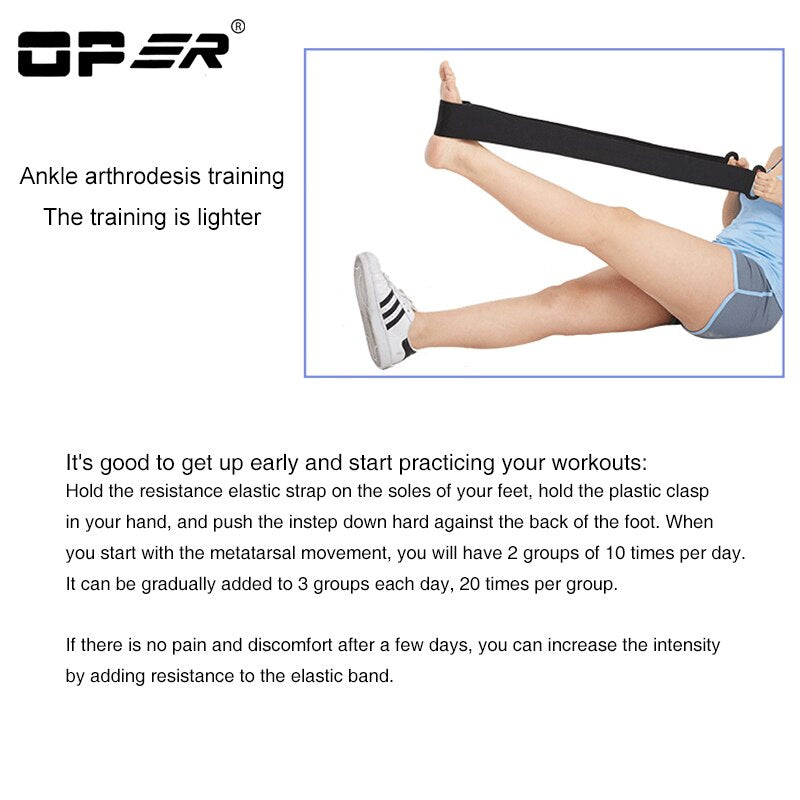 OPER Ankle-Strap Training Belt Ankle Joint Hemiplegia Foot Drop Correction Achilles - KiwisLove