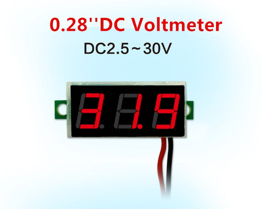 Display Module  Voltmeter Voltage Tester Panel Meter Gauge  Car Motorcycle - KiwisLove