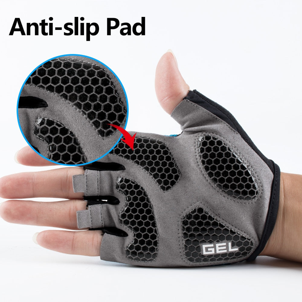 COPOZZ Cycling Gloves Half Finger Men  Shockproof Bike Gloves GEL MTB - KiwisLove