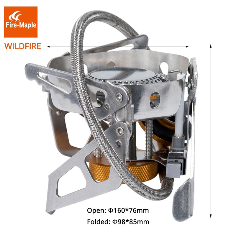 Fire Maple Windproof Gas Burner Stove Wildfire  Hiking Camping FMS-WF - KiwisLove