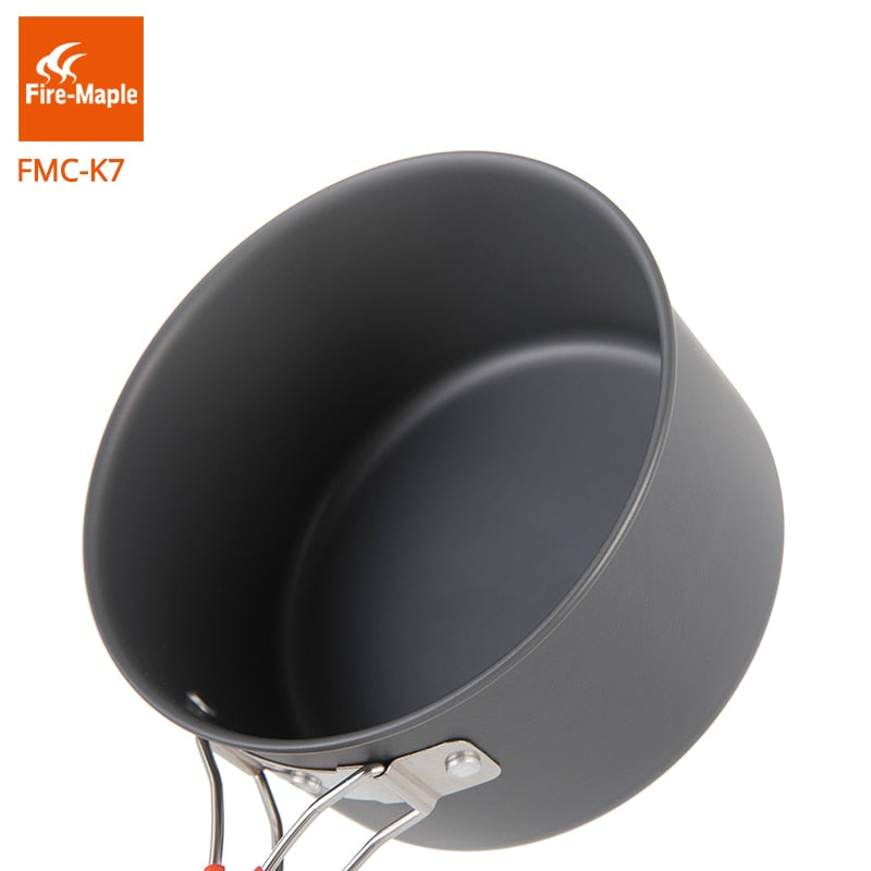 Fire Maple Camping  Picnic Set  Aluminum Alloy FMC-K7 Foldable Cookware - KiwisLove