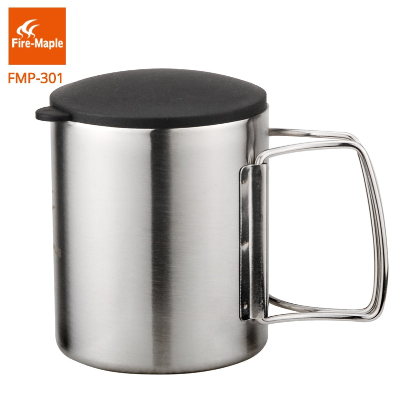 Fire Maple Insulation Cup Stainless Steel Double Camping Light Portable - KiwisLove