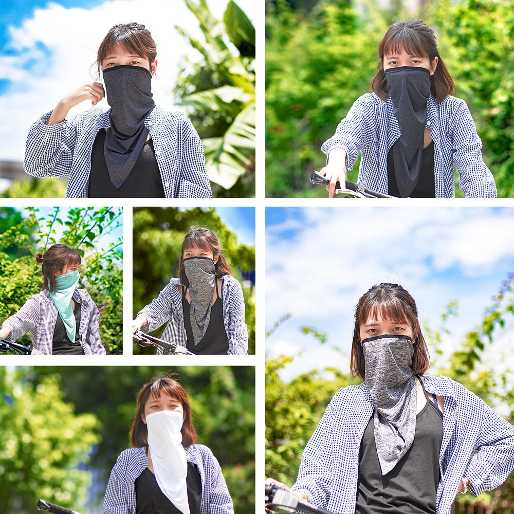 Bicycle Bandana  Scarf Cycling  Headband  Hiking Motorcycle Bike Half Mask - KiwisLove