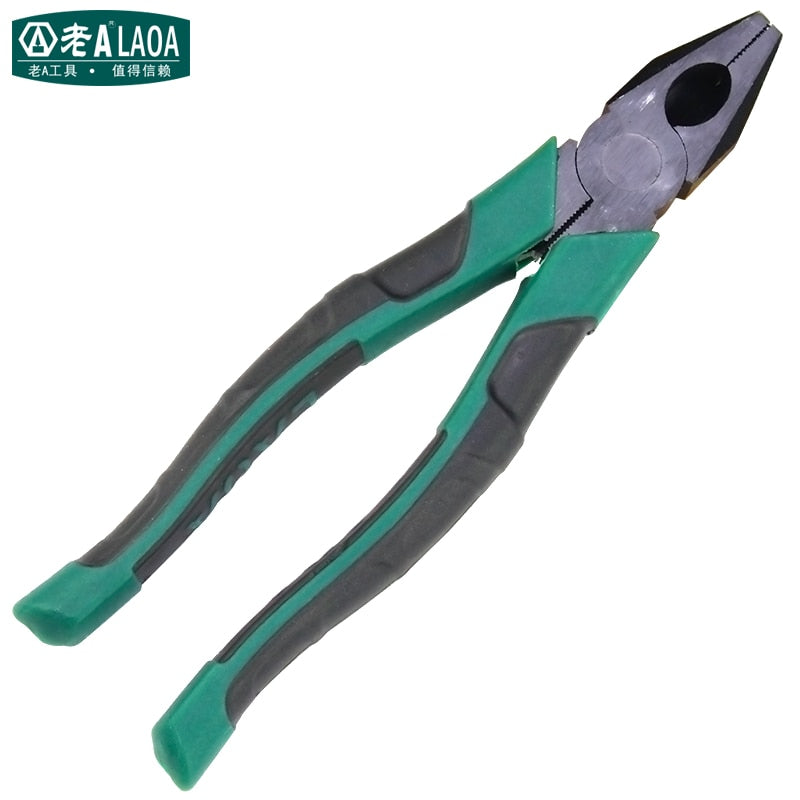 LAOA 8inch Steel wire Pliers Professional  pincer pliers High Hardness stainless Steel - KiwisLove