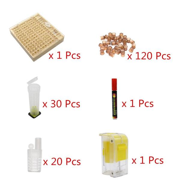 Beekeeper Tool Set Cell Cups Queen Rearing System Queen Bee Marker - KiwisLove