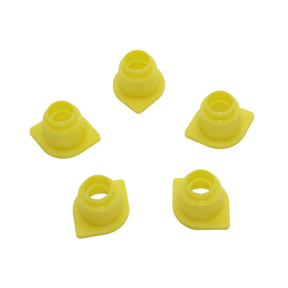 500 Pcs Queen King Cage Accessories Fertility Yellow Pedestal Guard Cover - KiwisLove