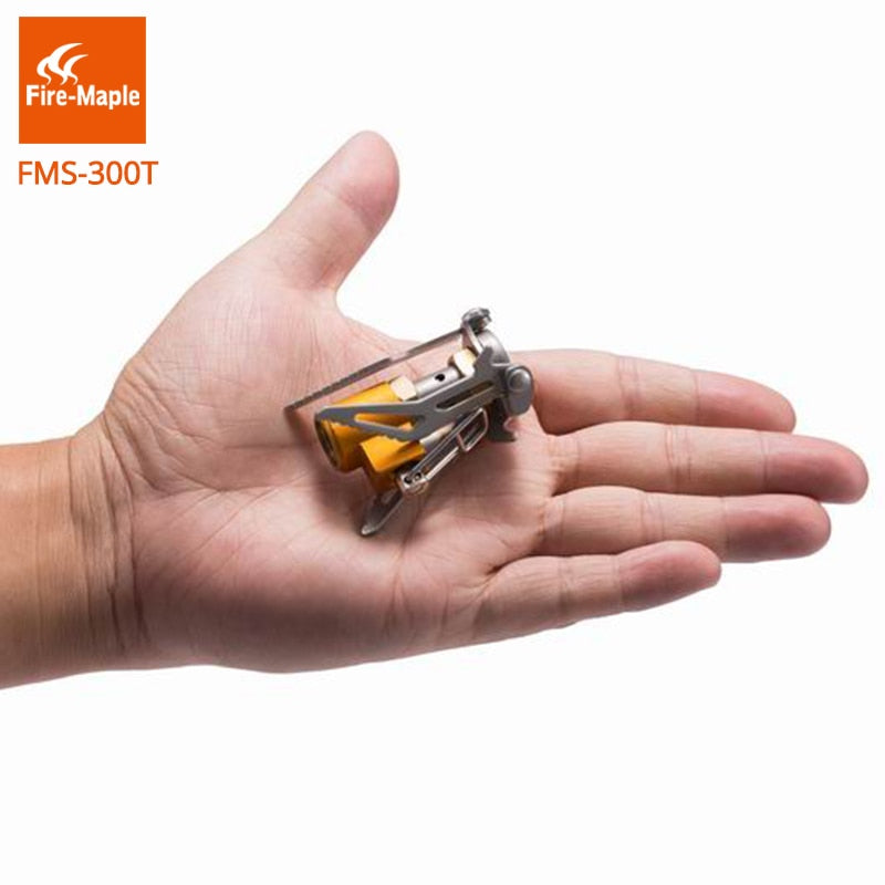 Fire Maple  Burners  Ultralight Rocket Stove FMS-300T Mini Titanium Stove - KiwisLove