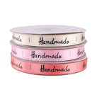 3/8'' (10mm) 25 Yards Handmade Printed Polyester Ribbon For Bow Craft Wedding - KiwisLove