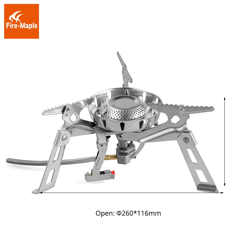 Fire Maple Camping Gas Burners Windproof 3600W Remote Gas Stove - KiwisLove