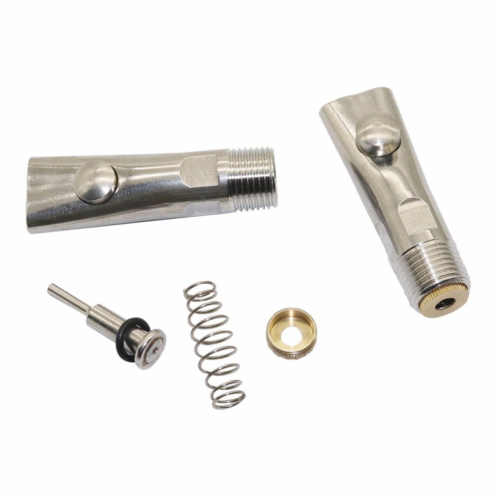 2Pcs Thread 20mm 1/2" Thickening Stainless Steel Pig Nipple - KiwisLove