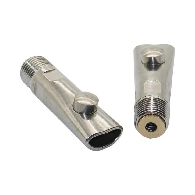 2Pcs Thread 20mm 1/2" Thickening Stainless Steel Pig Nipple - KiwisLove