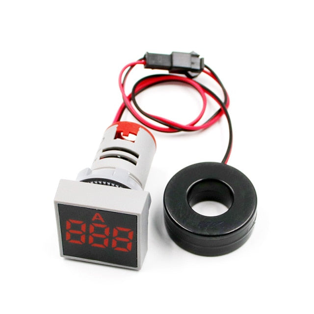 Digital LED Voltmeter Voltage Meter Indicator Pilot Light Ammeter Ampermeter Current Tester - KiwisLove