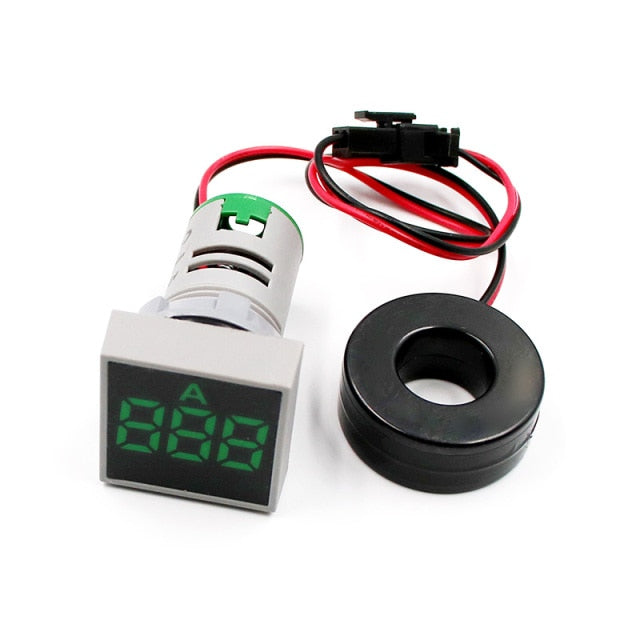 Digital LED Voltmeter Voltage Meter Indicator Pilot Light Ammeter Ampermeter Current Tester - KiwisLove